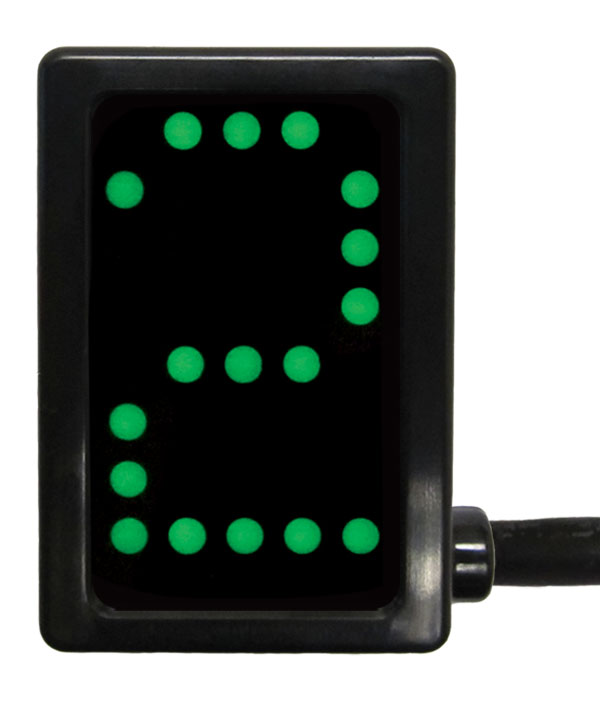 A-GDS5030 - PCS Gear Indicator, Green Display, Unterminated
